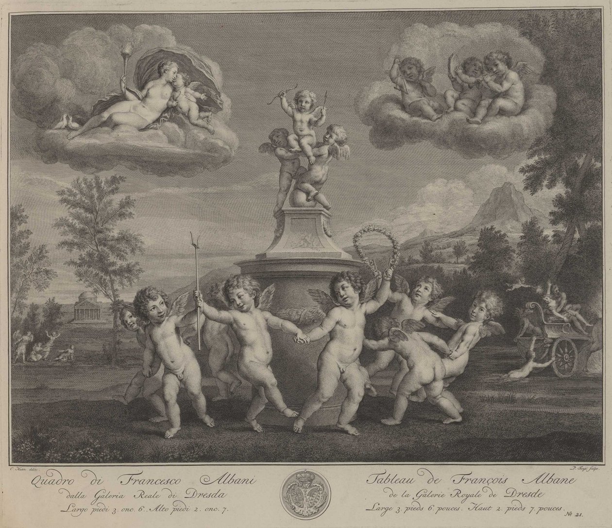 Danse des amours - Pieter Tanjé nach Francesco Albani