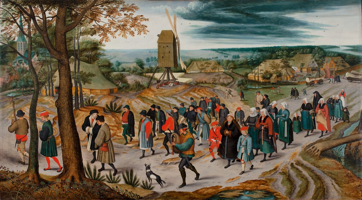 Le cortège nuptial - Pieter Brueghel the Younger