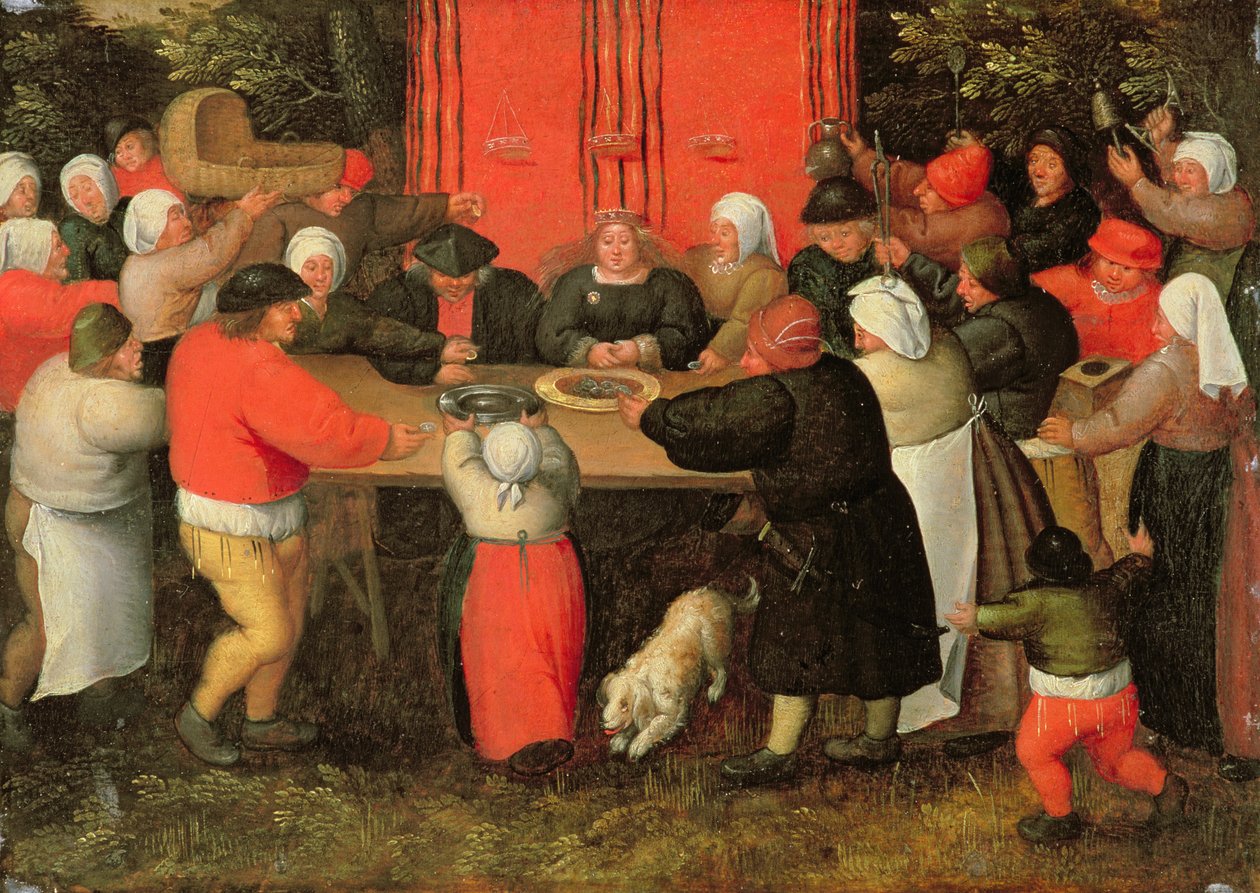 La Présentation des Cadeaux - Pieter Brueghel the Younger