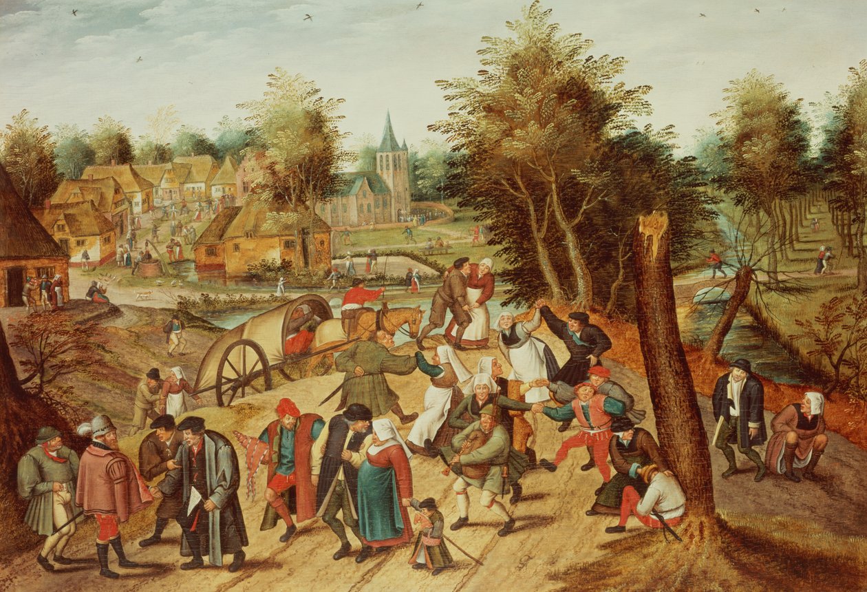 Le Retour de la Kermesse - Pieter Brueghel the Younger