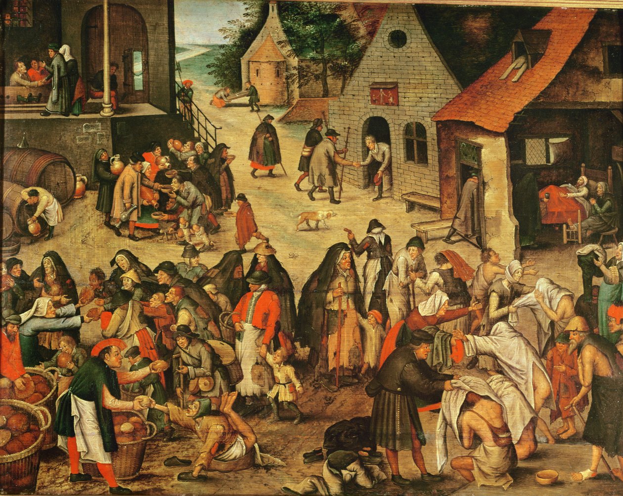 Œuvres de miséricorde - Pieter Brueghel the Younger