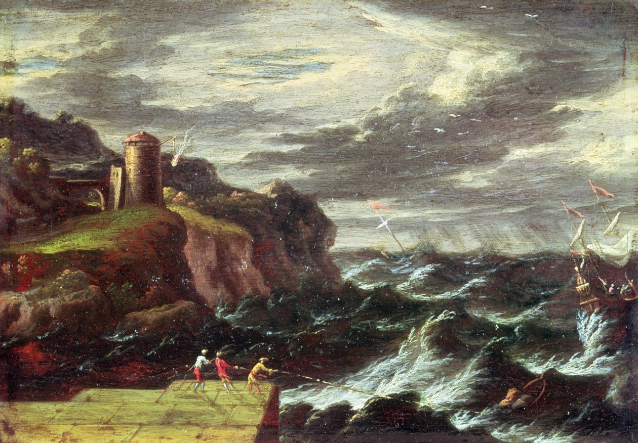 Saint Paul arrivant à Malte - Pieter the Younger Mulier