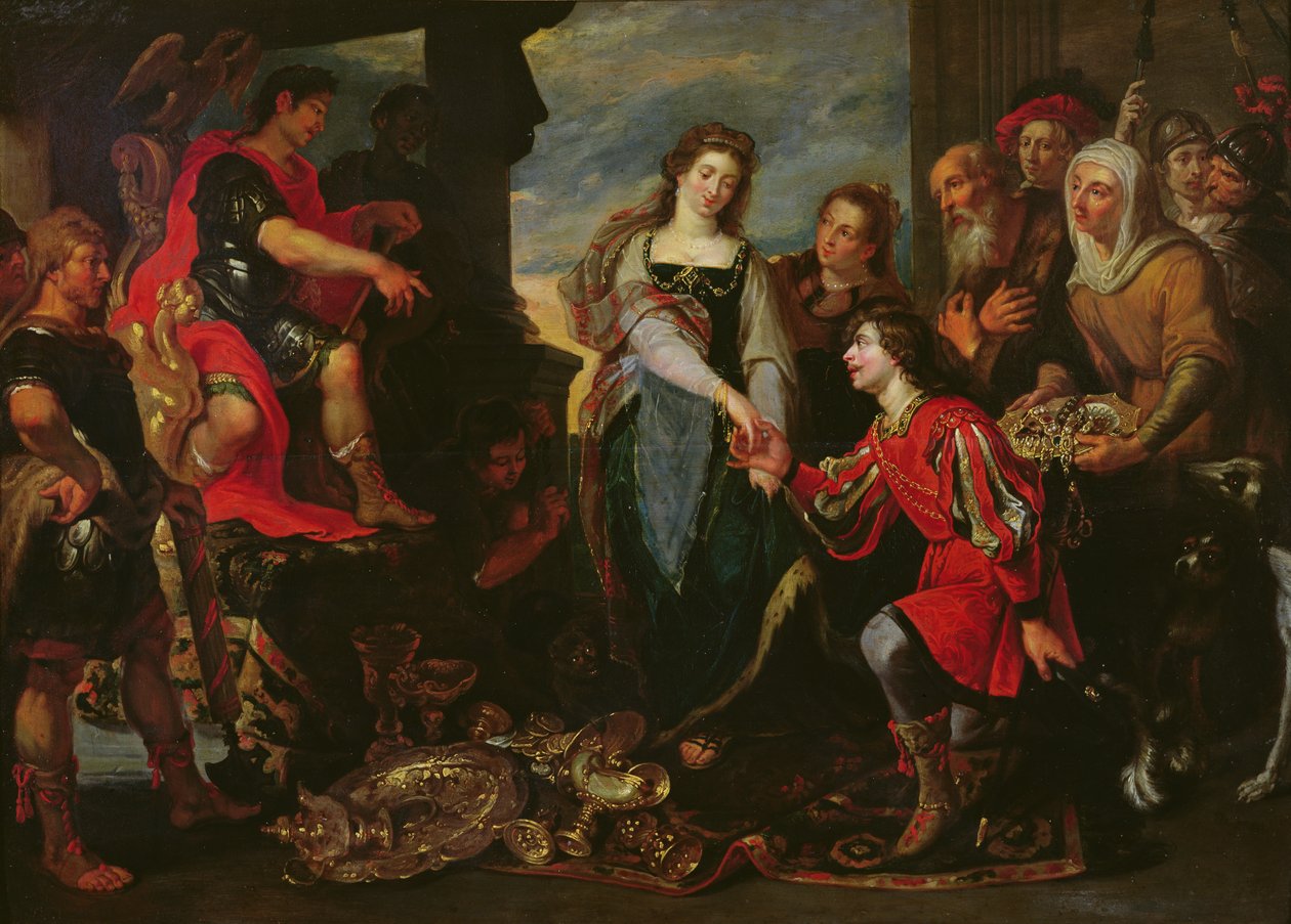 La Continence de Scipion (237-183 av. J.-C.) - Pieter van Mol