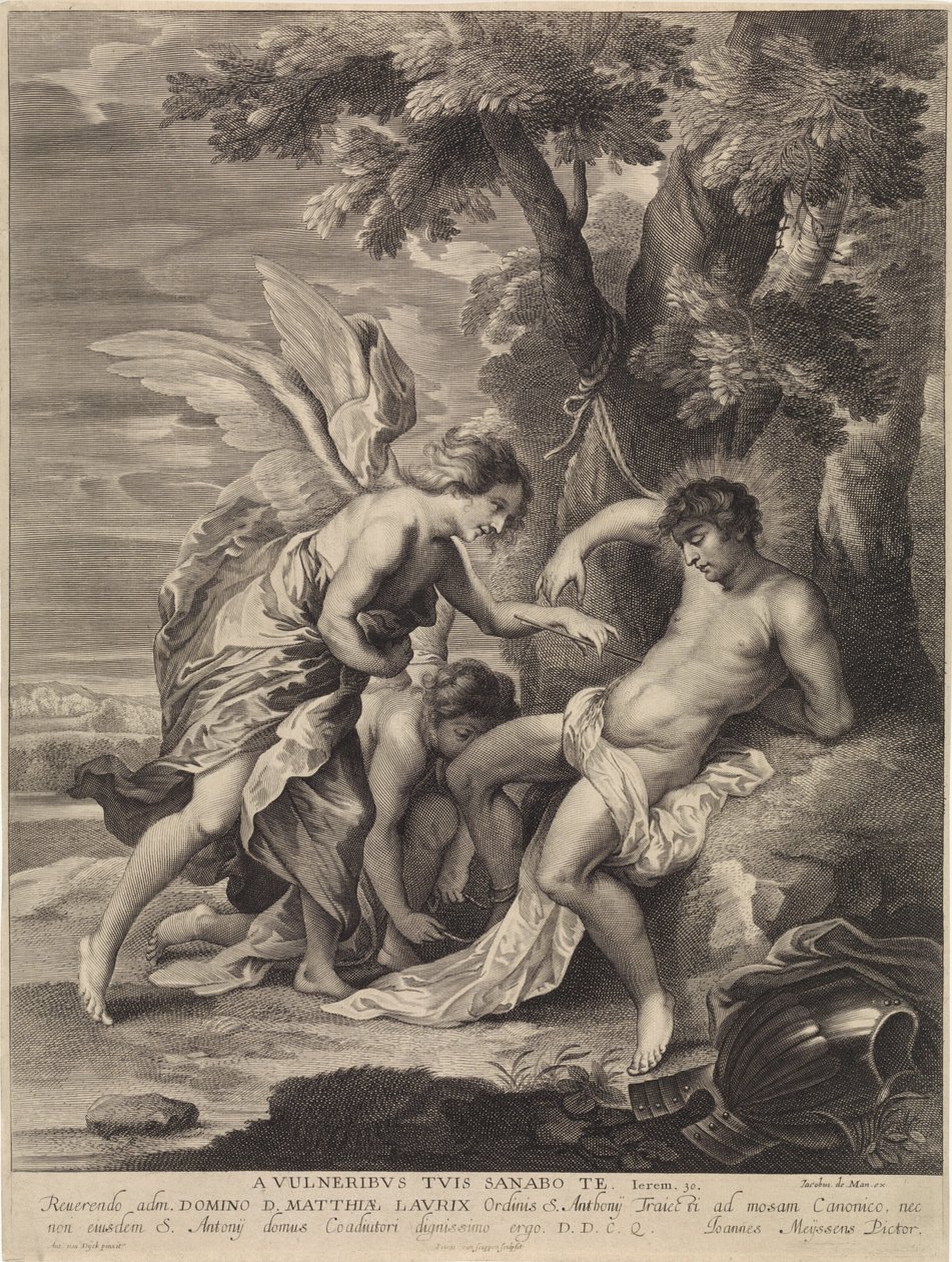 Saint Sébastien - Pieter van Schuppen