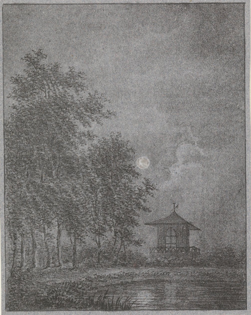 Jardin au clair de lune - Pieter Bartholomeusz. Barbiers