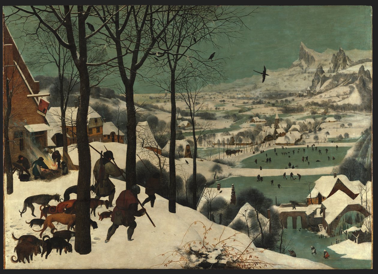 Chasseurs dans la neige - Pieter Bruegel the Elder