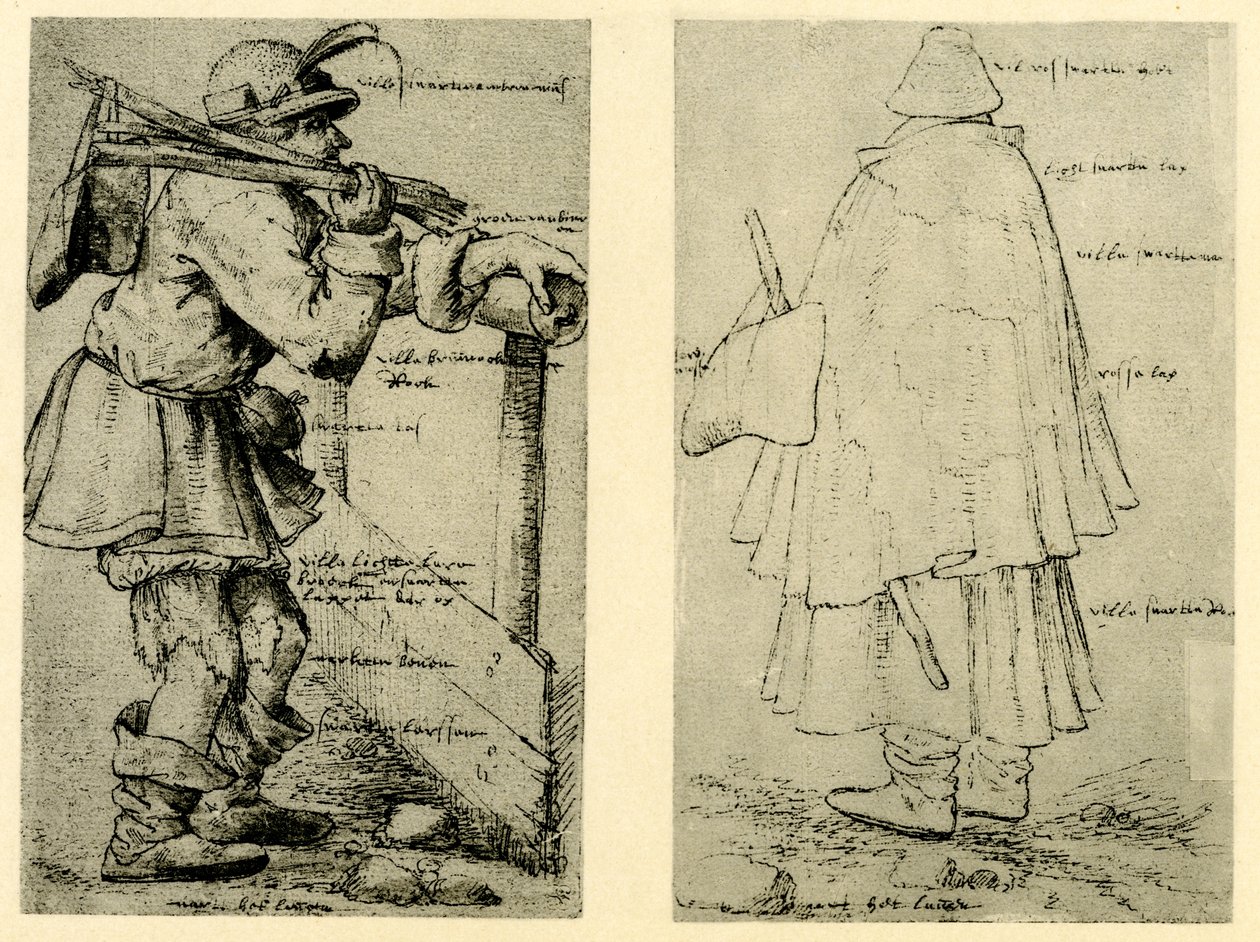 Paysans - Pieter Bruegel the Elder