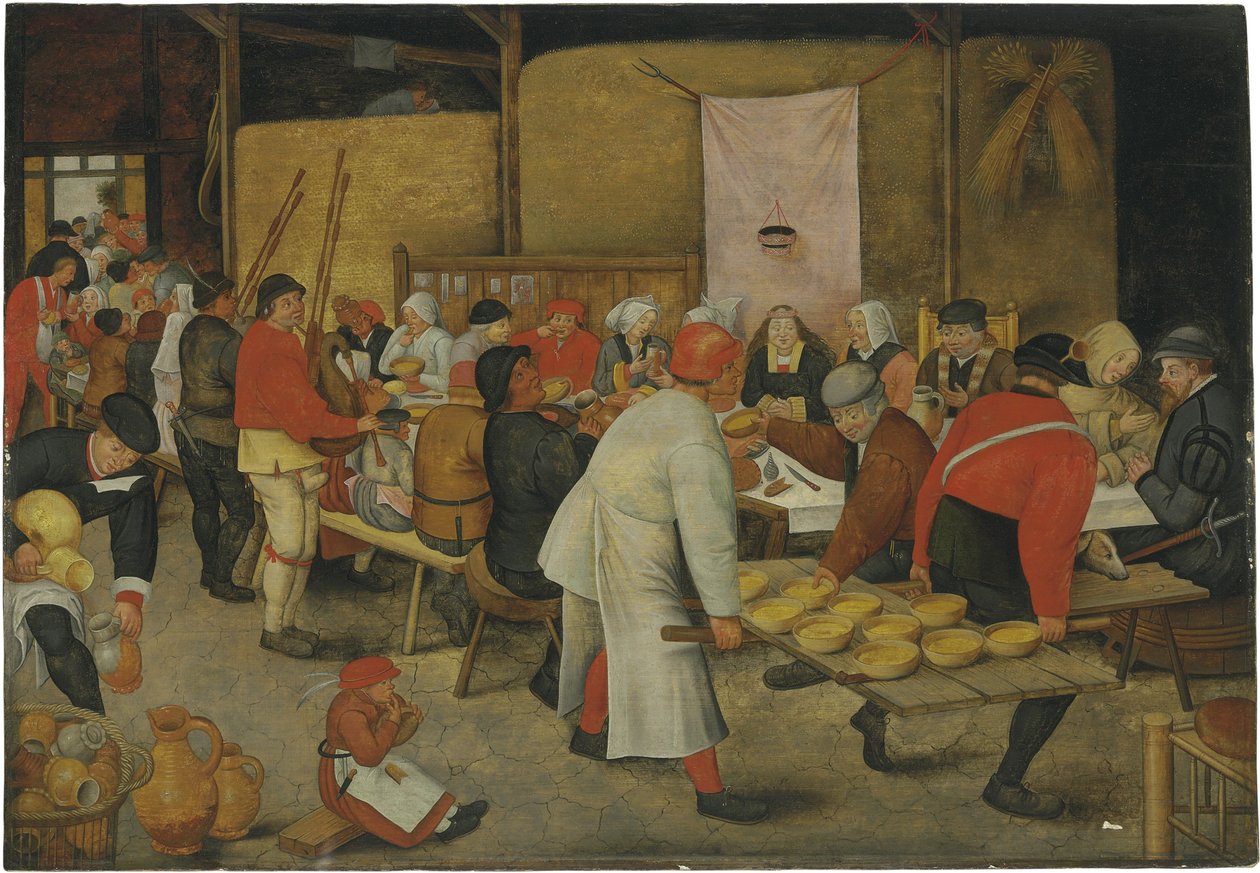 Le festin de mariage - Pieter Brueghel the Younger