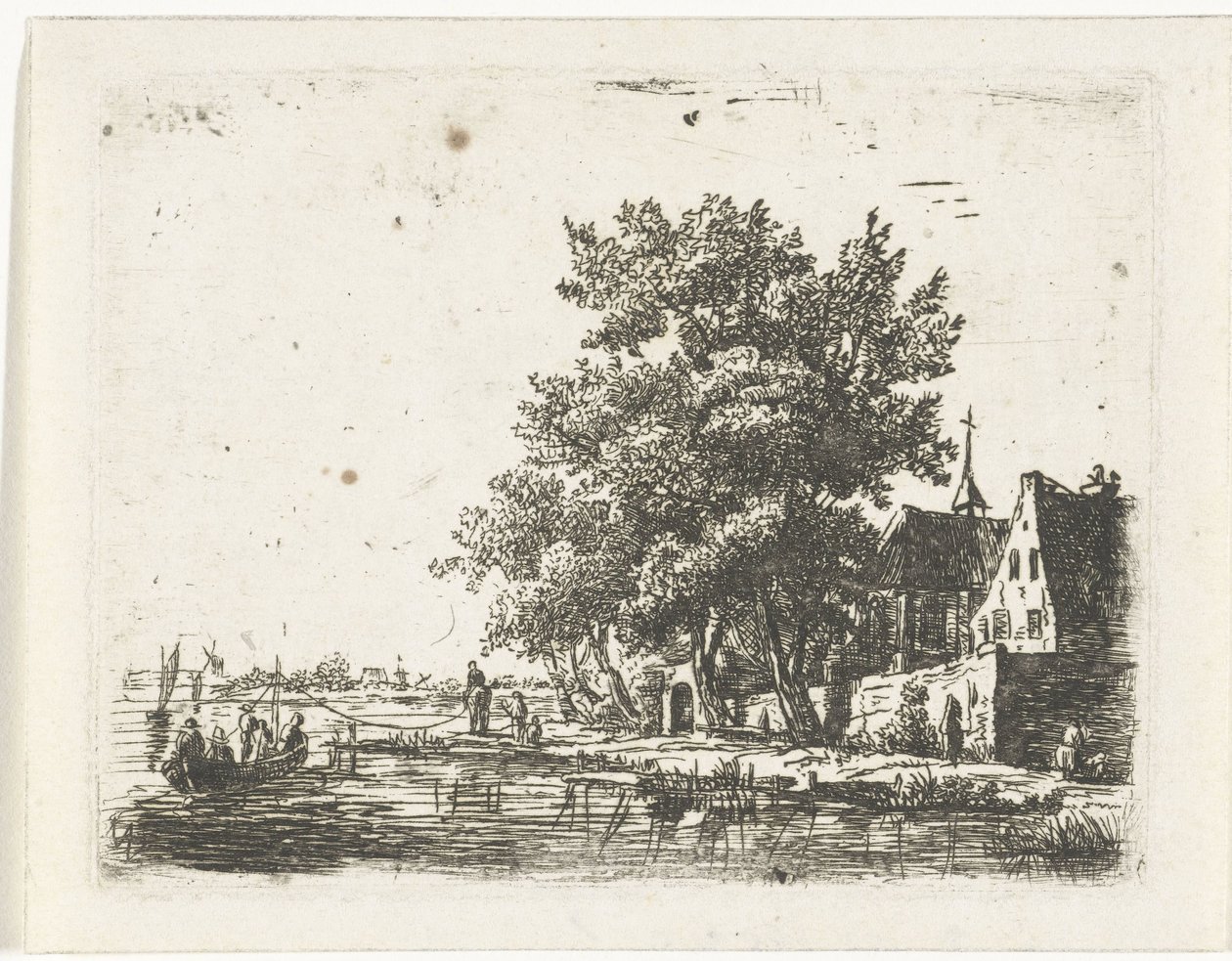 Chaland près d
