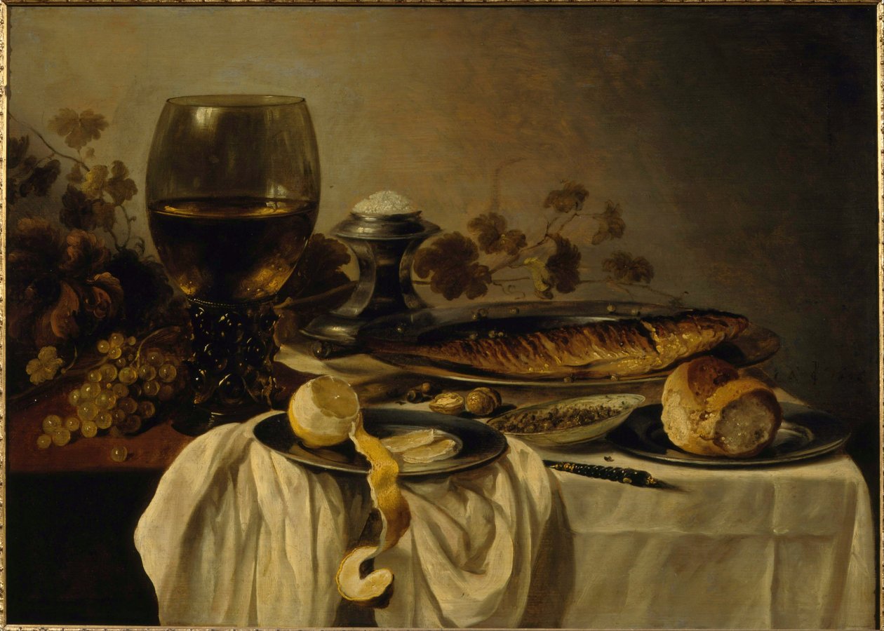 Petit déjeuner - Pieter Claesz