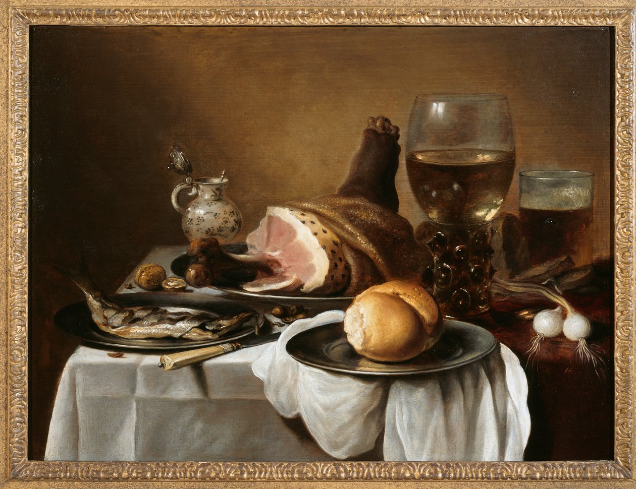 Pièce de petit-déjeuner, vers 1640 - Pieter Claesz