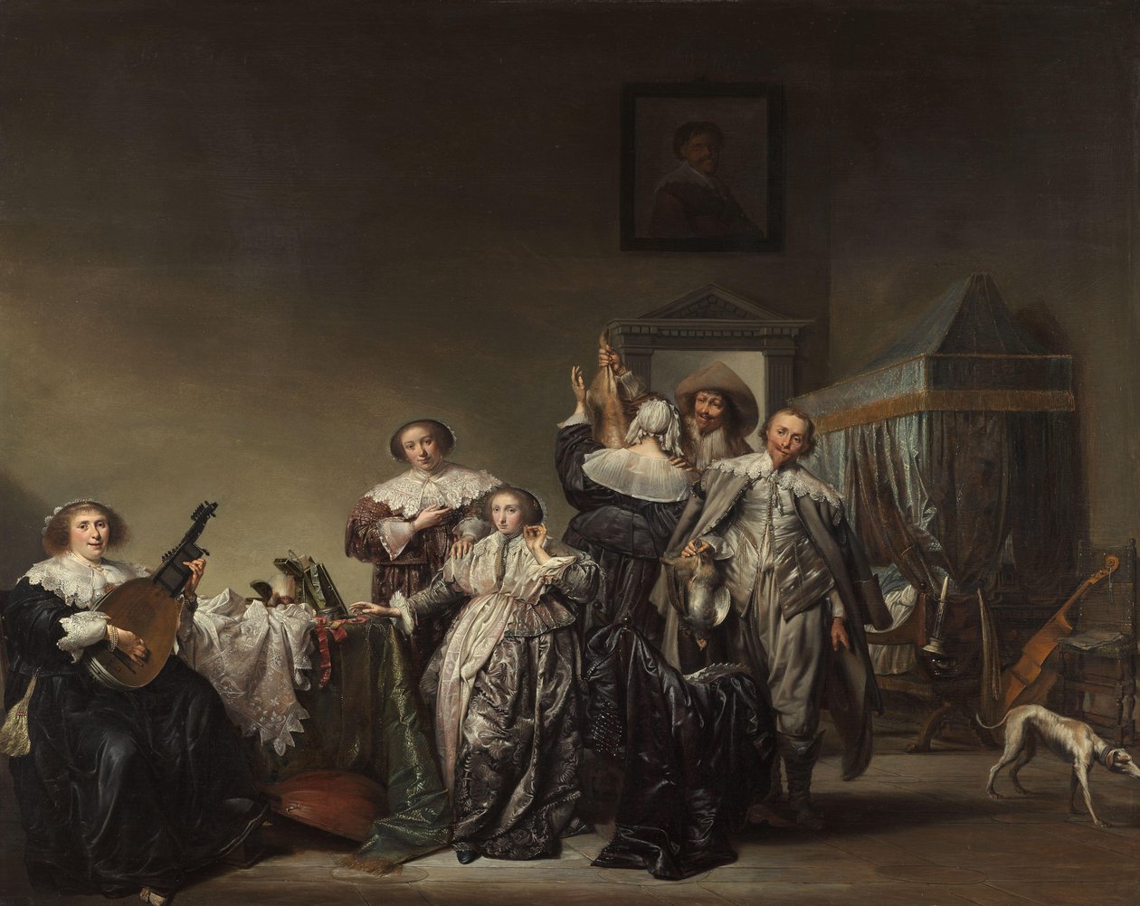 Compagnie galante - Pieter Codde
