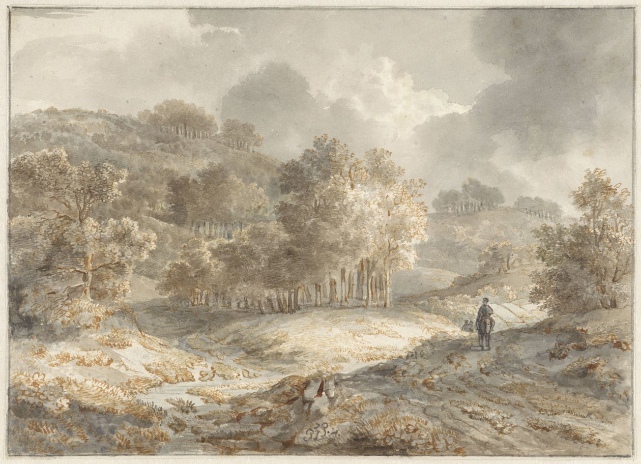 Paysage vallonné - Pieter Francis Peters jr.