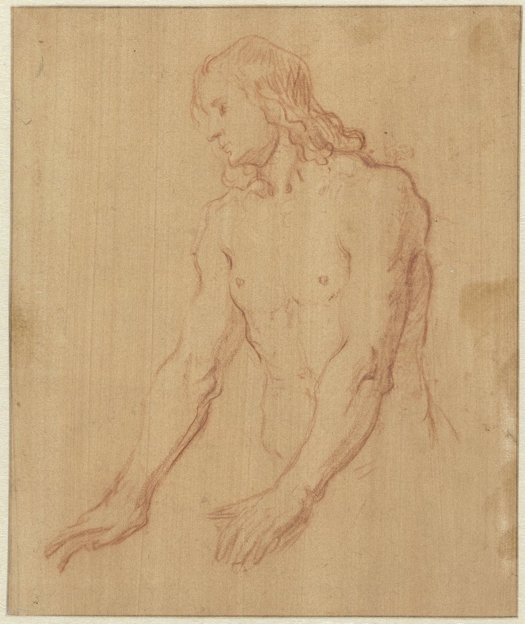 Jeune homme nu, mi-longueur - Pieter Lastman