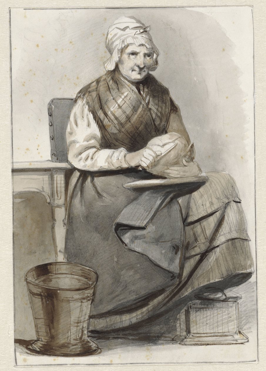 Femme assise - Pieter Marinus van de Laar (attributed to)