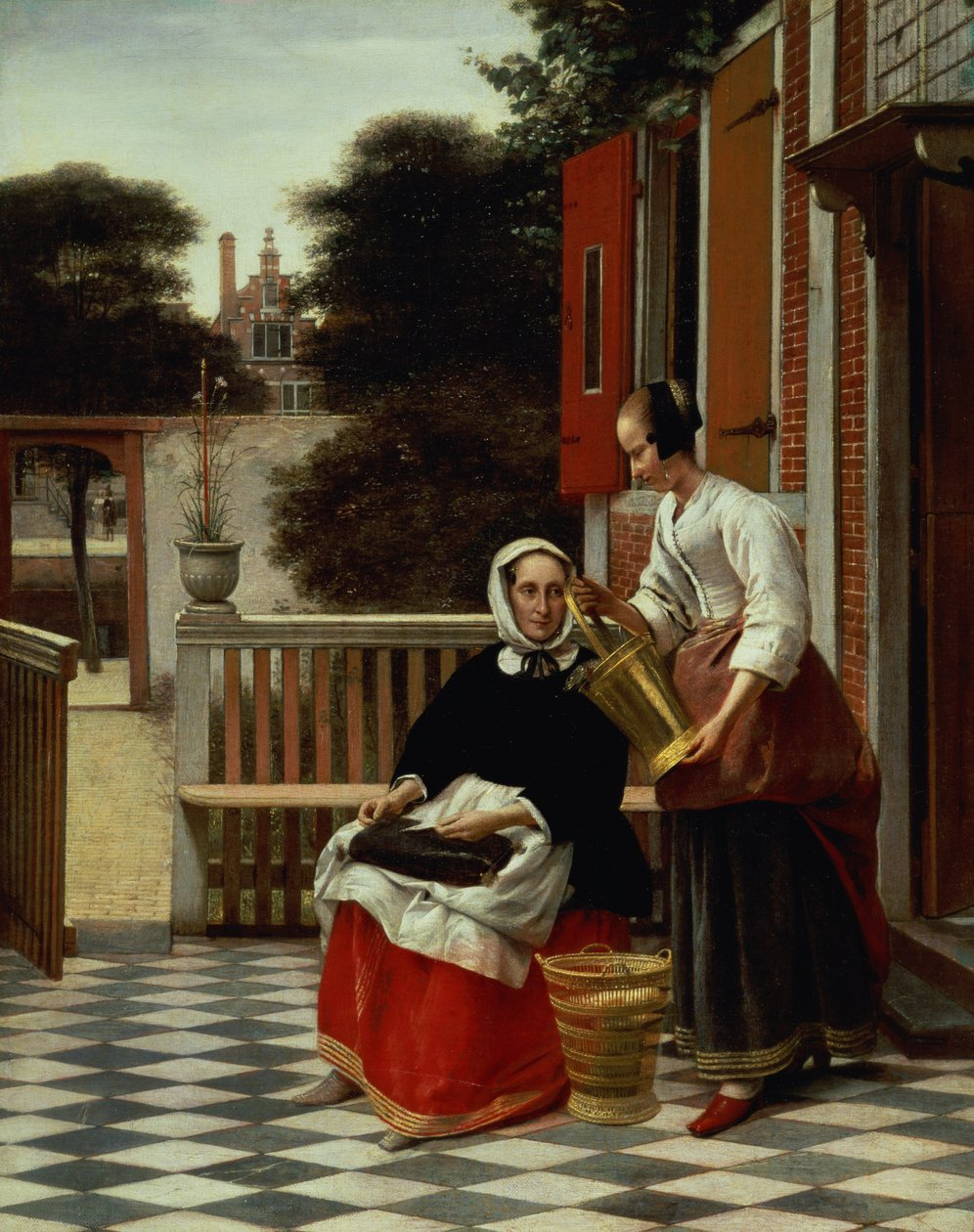 Une maîtresse et sa servante - Pieter de Hooch