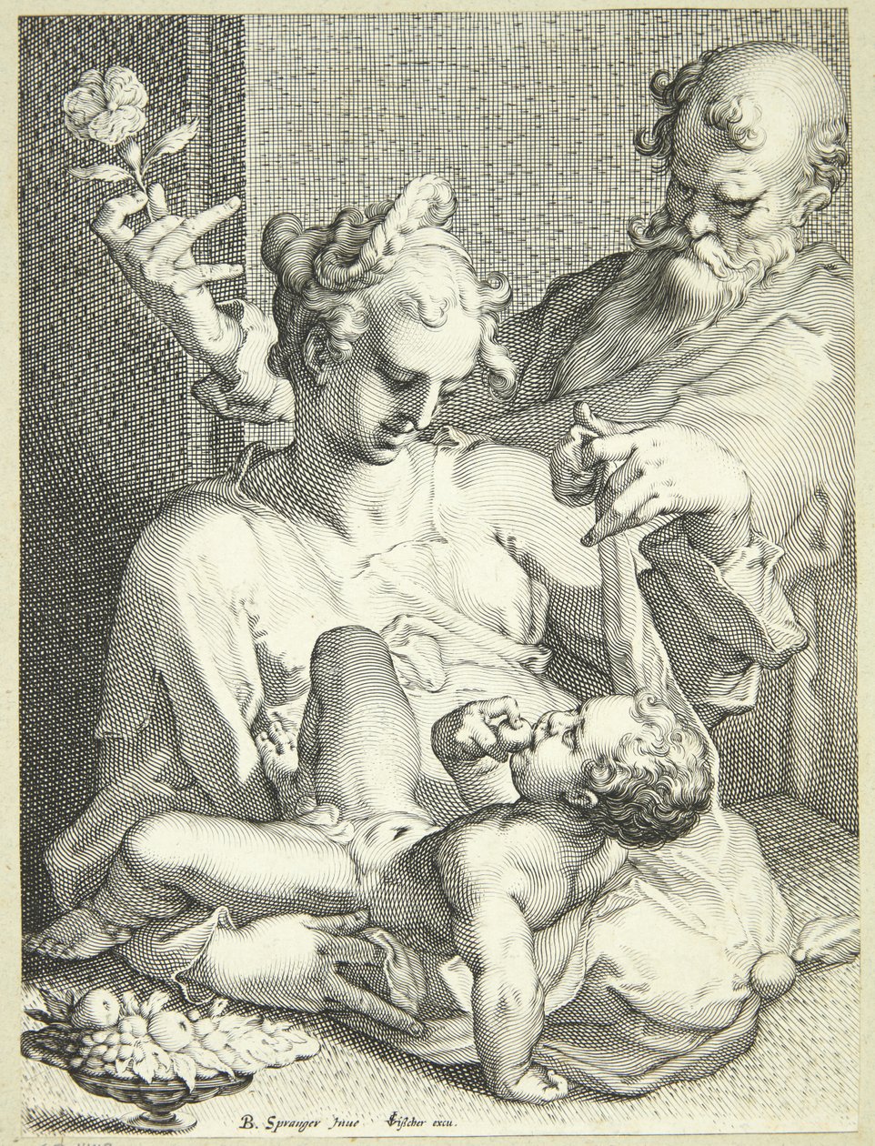 La Sainte Famille - Pieter de Jode I