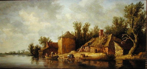 Paysage fluvial - Pieter de Neyn