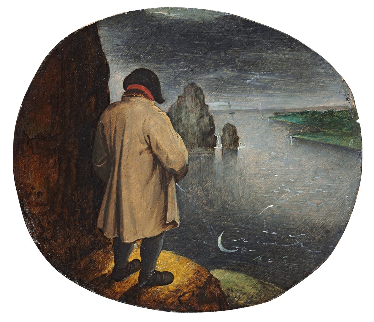 Pisser à la lune - Pieter Brueghel the Younger