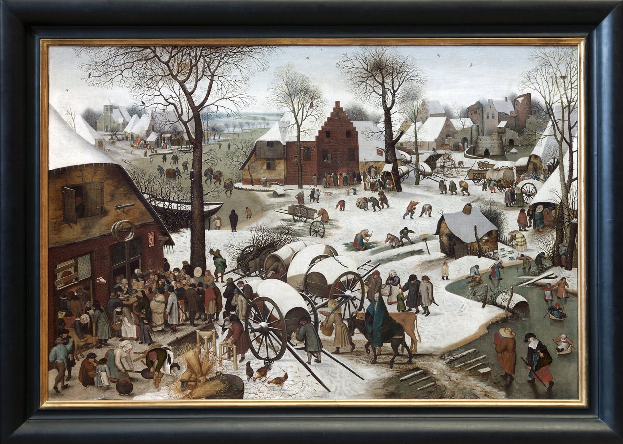 Le Recensement à Bethléem - Pieter Brueghel the Younger
