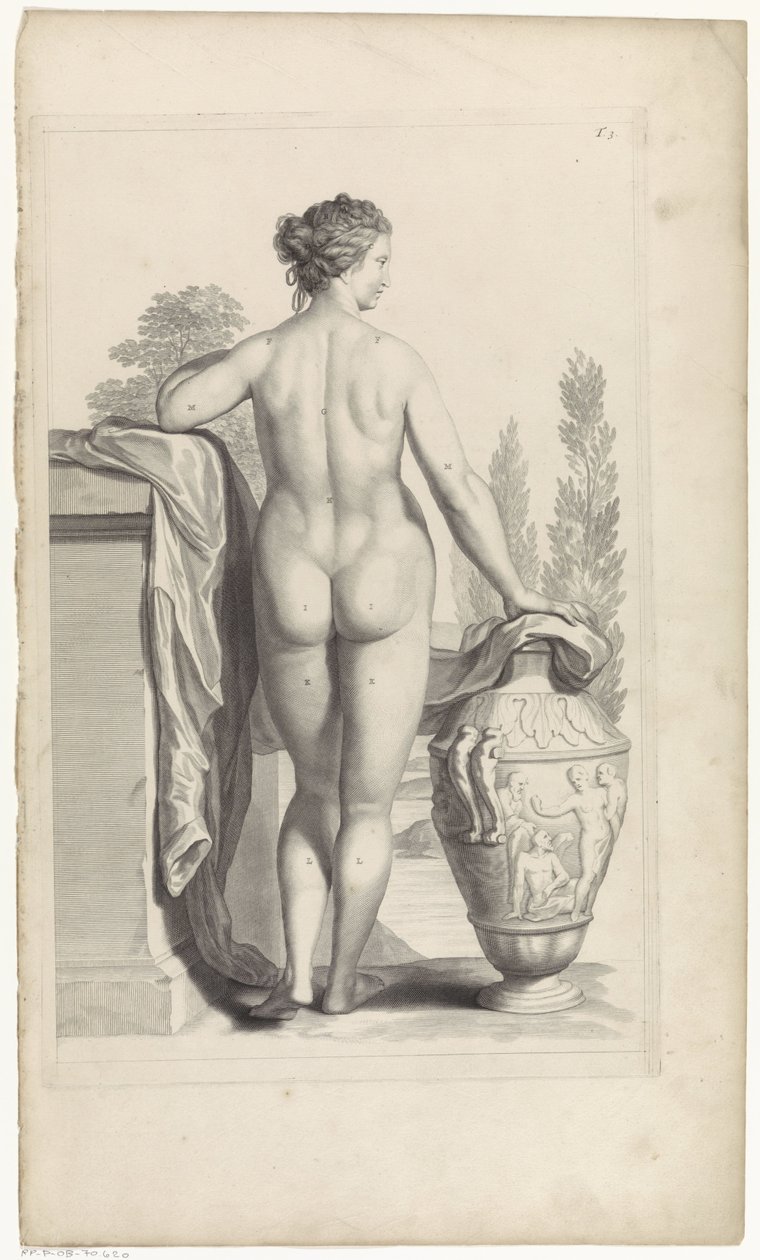 Étude de nu féminin - Pieter van Gunst