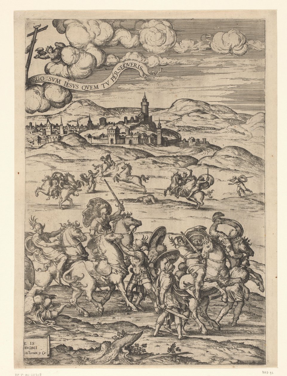 Conversion de Paul - Pieter van der Borcht (I)