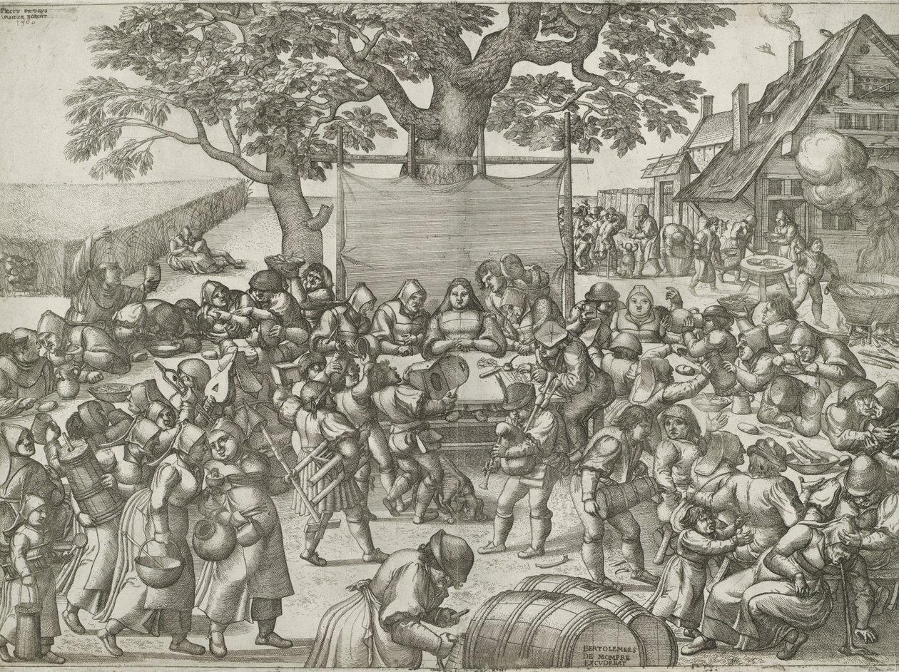 Mariage paysan - Pieter van der Borcht (I)