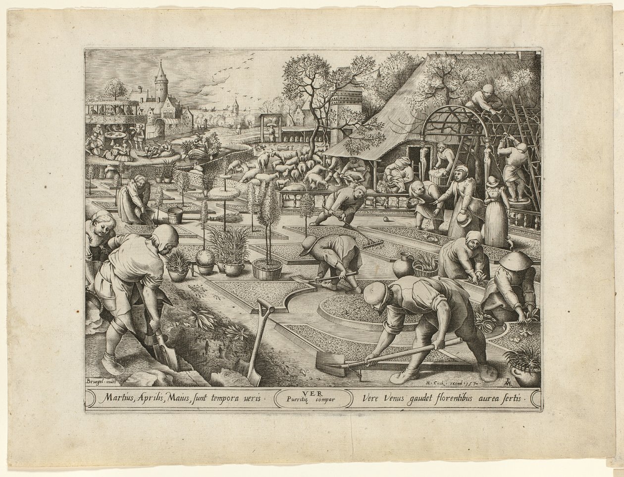 Printemps, des Quatre Saisons - Pieter van der Heyden