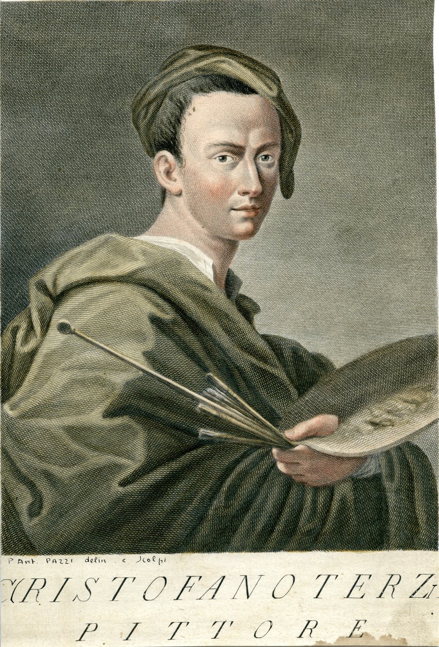 Portrait gravé - Pietro Antonio Pazzi