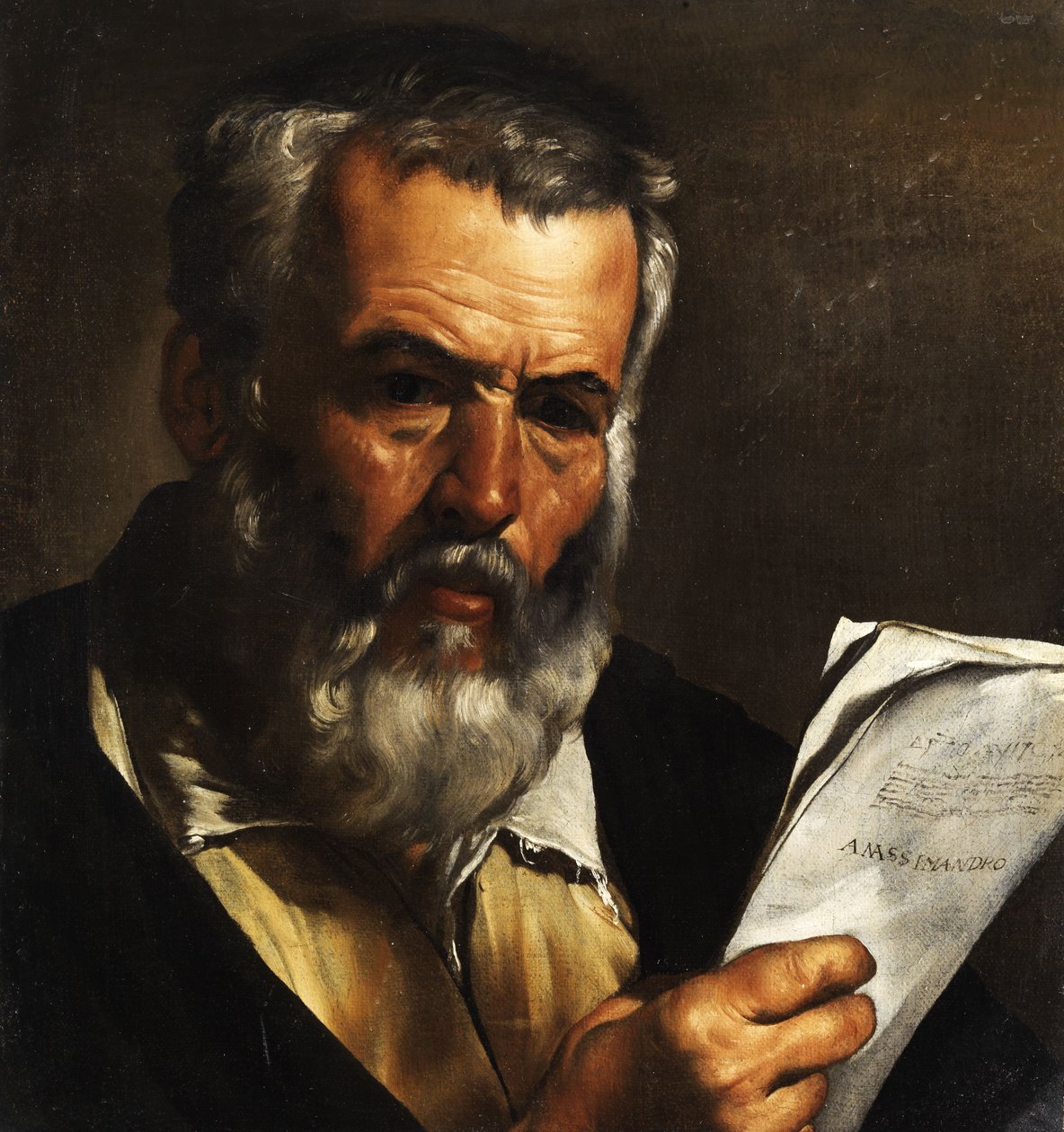 Portrait du philosophe Anaximandre - Pietro Bellotti