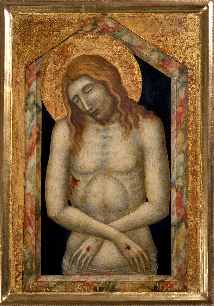 Christ souffrant, v.1330 - Pietro Lorenzetti