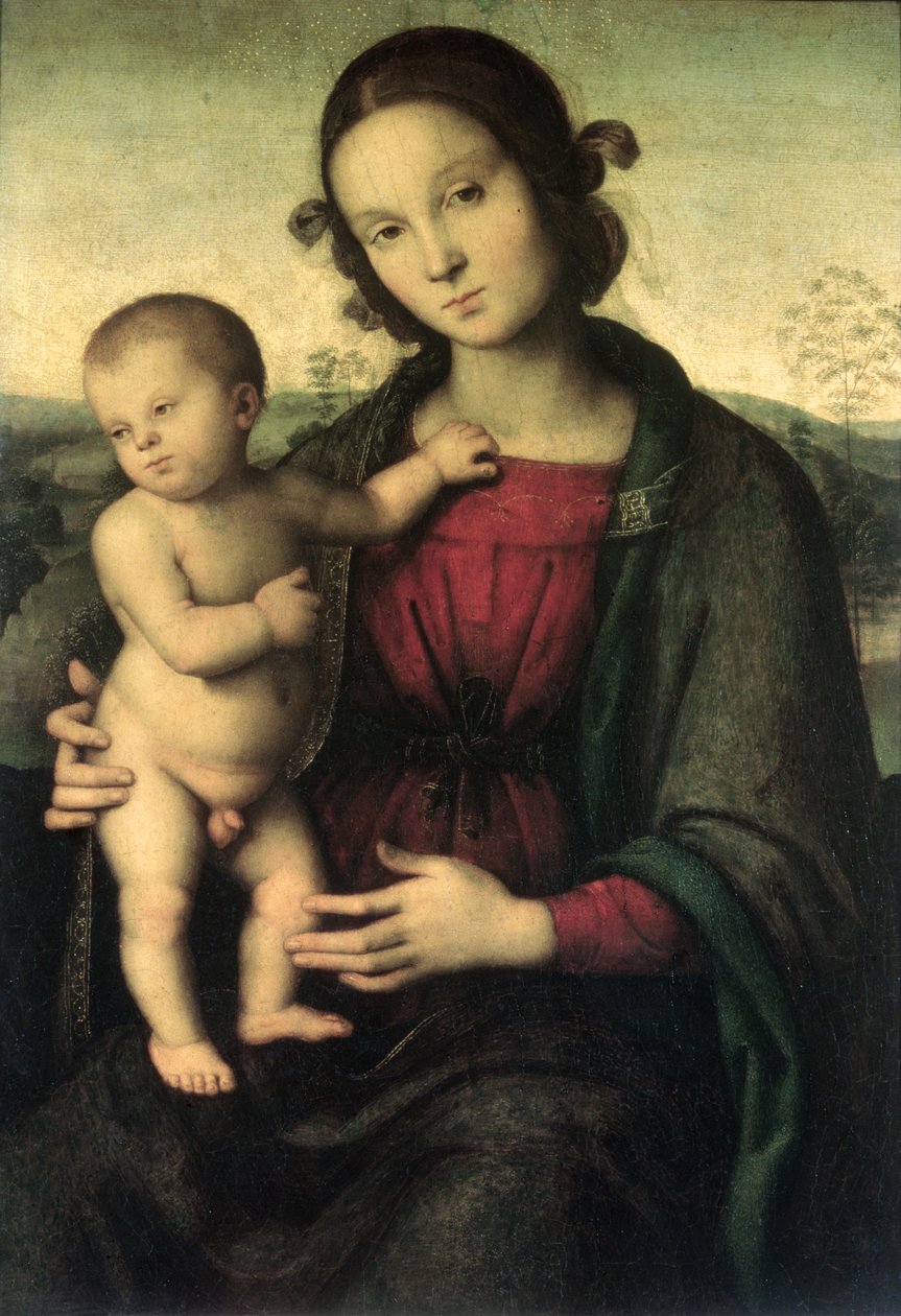 Madone et Enfant, c.1495 - Pietro Perugino