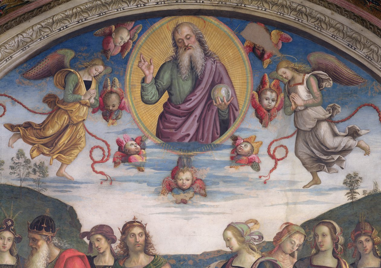 Le Père éternel en gloire avec prophètes et sibylles, de la Sala dell