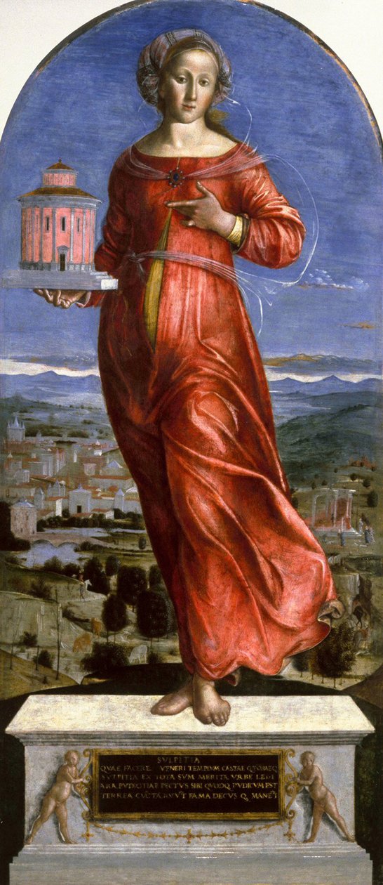 Sulpicia, vers 1493-5 - Pietro di Francesco degli Orioli