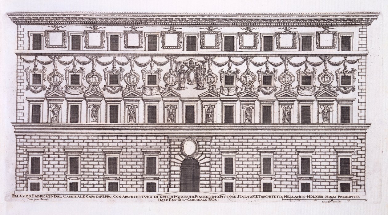 Palazzo Capodiferro, Rome, de 