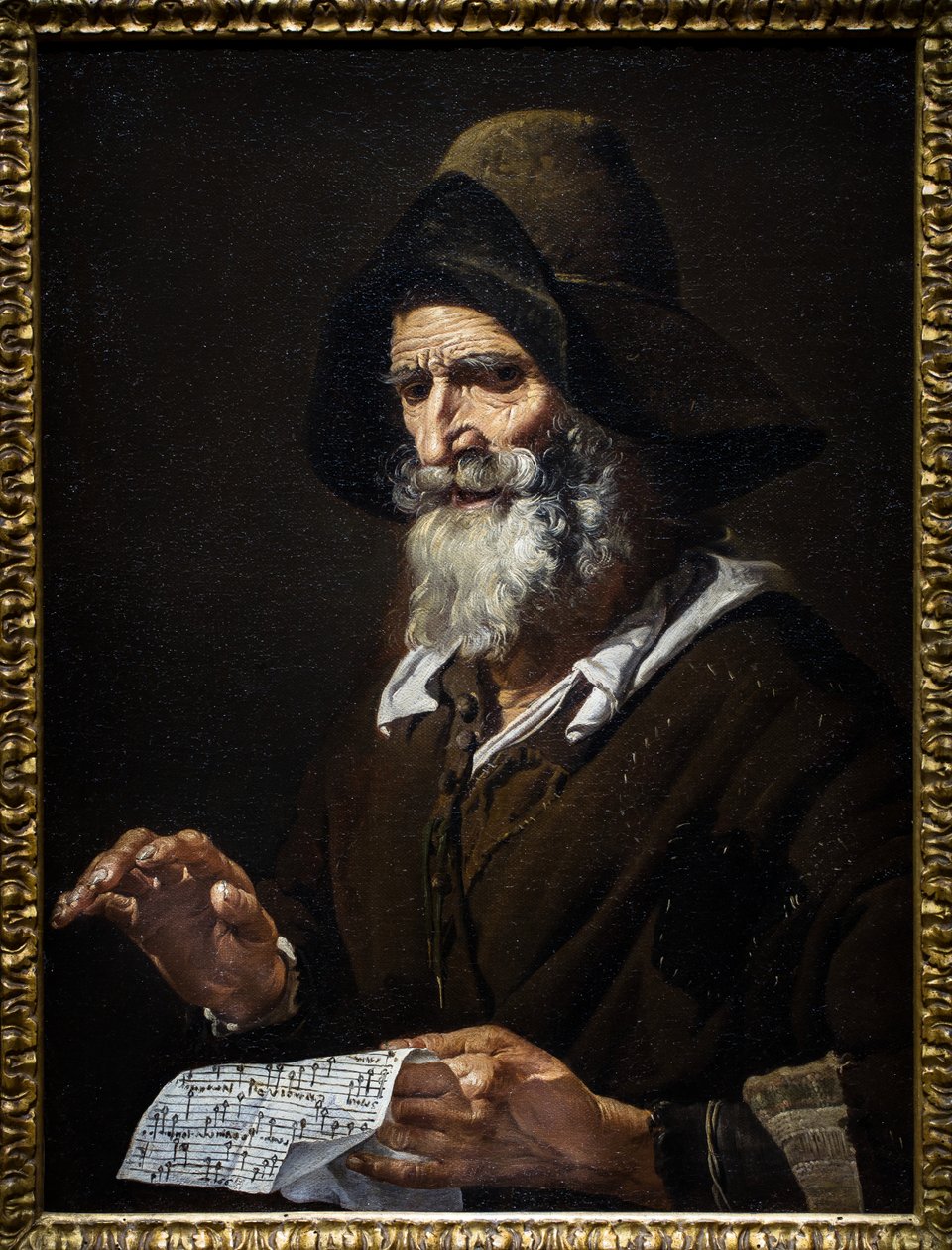 Un vieux chanteur - Pietro Bellotti