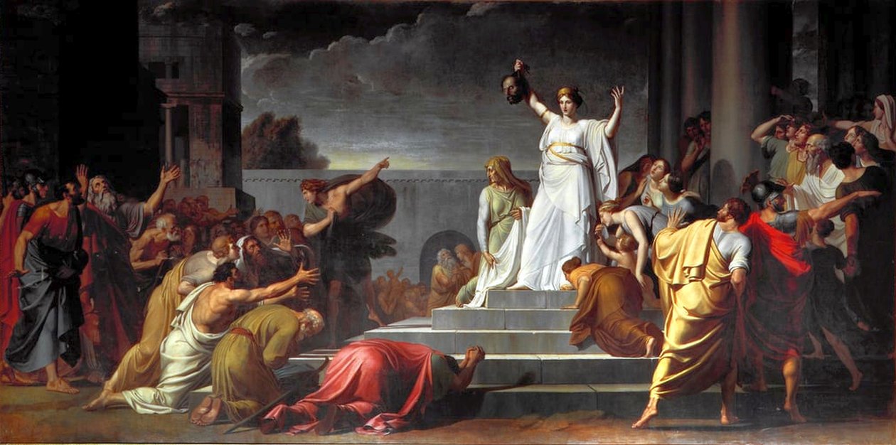 Judith tient la tête d