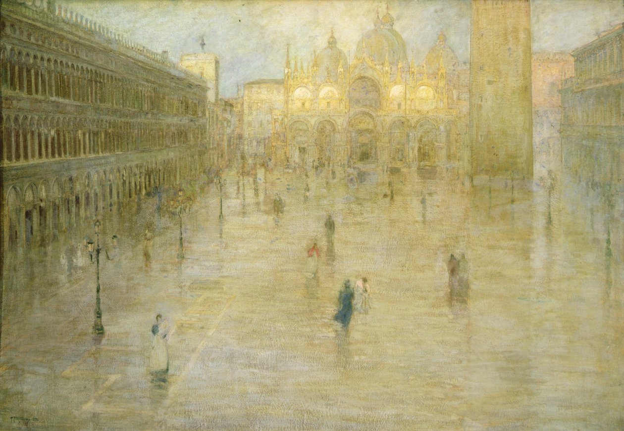 La Piazza San Marco, Venise - Pietro Fragiacomo