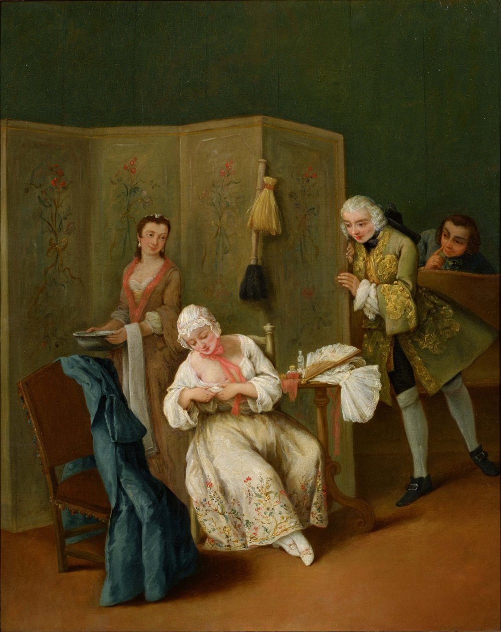 Des messieurs sans scrupules. - Pietro Longhi
