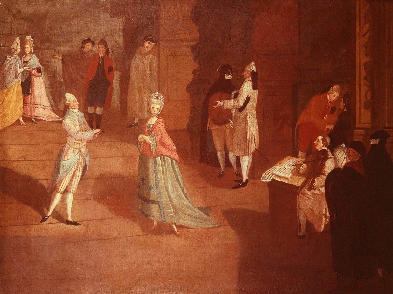 Répétition de danse - Pietro Longhi