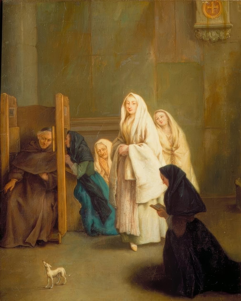 La Confession - Pietro Longhi