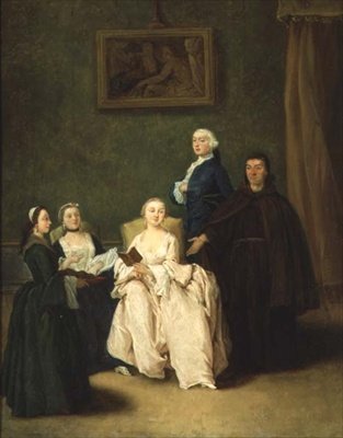 La Visite du Frère - Pietro Longhi