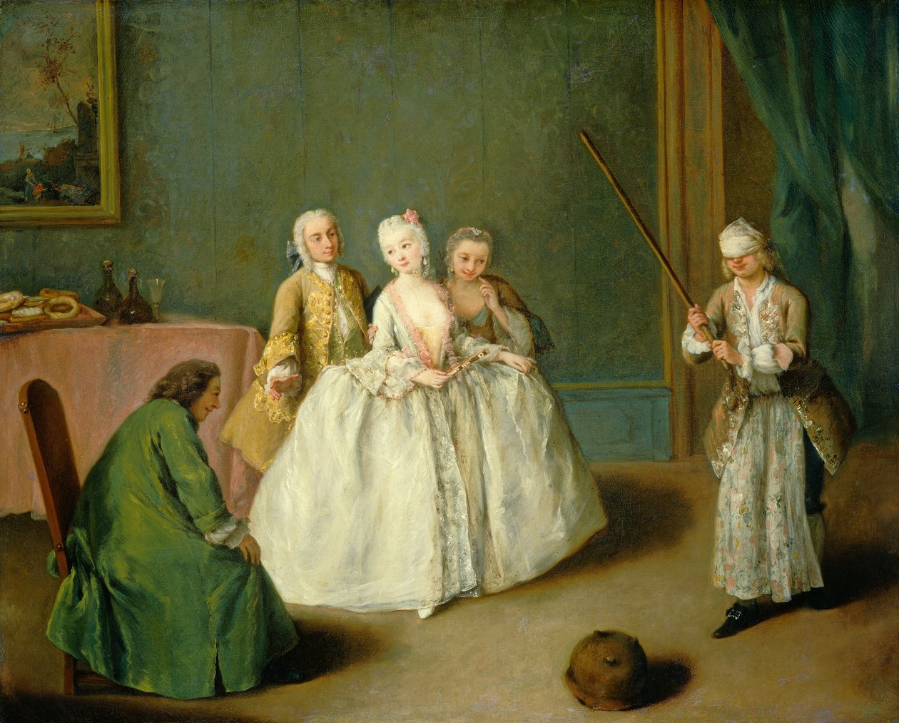 Le jeu de la marmite - Pietro Longhi