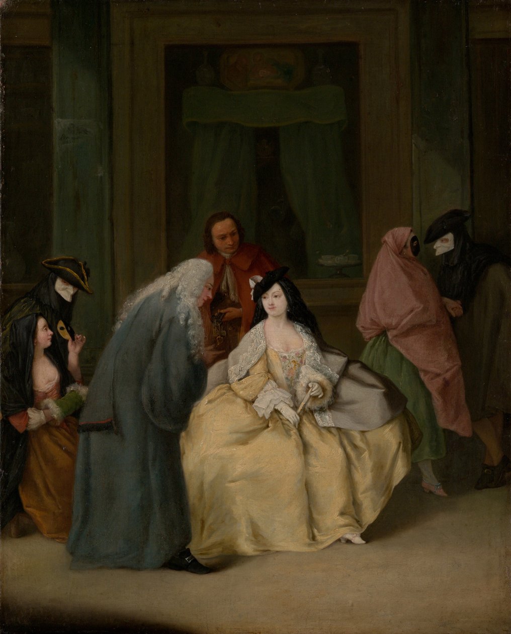 La Rencontre, vers 1746 - Pietro Longhi