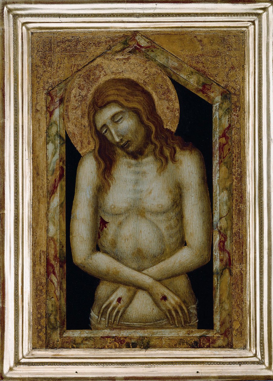Le Christ en tant que Rédempteur souffrant - Pietro Lorenzetti
