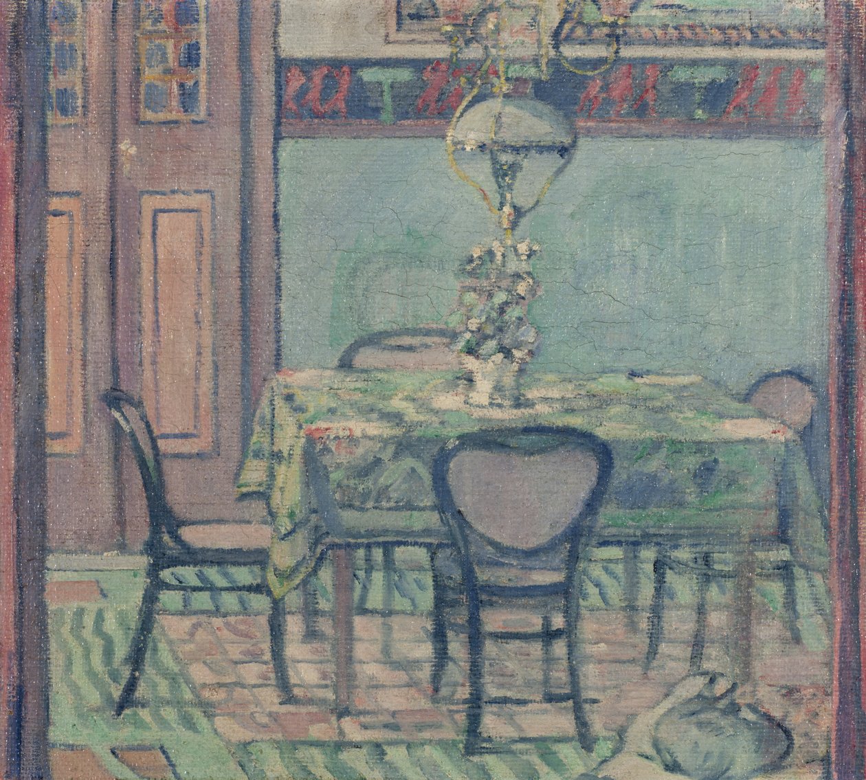 Intérieur, 1918 - Pietro Marussig