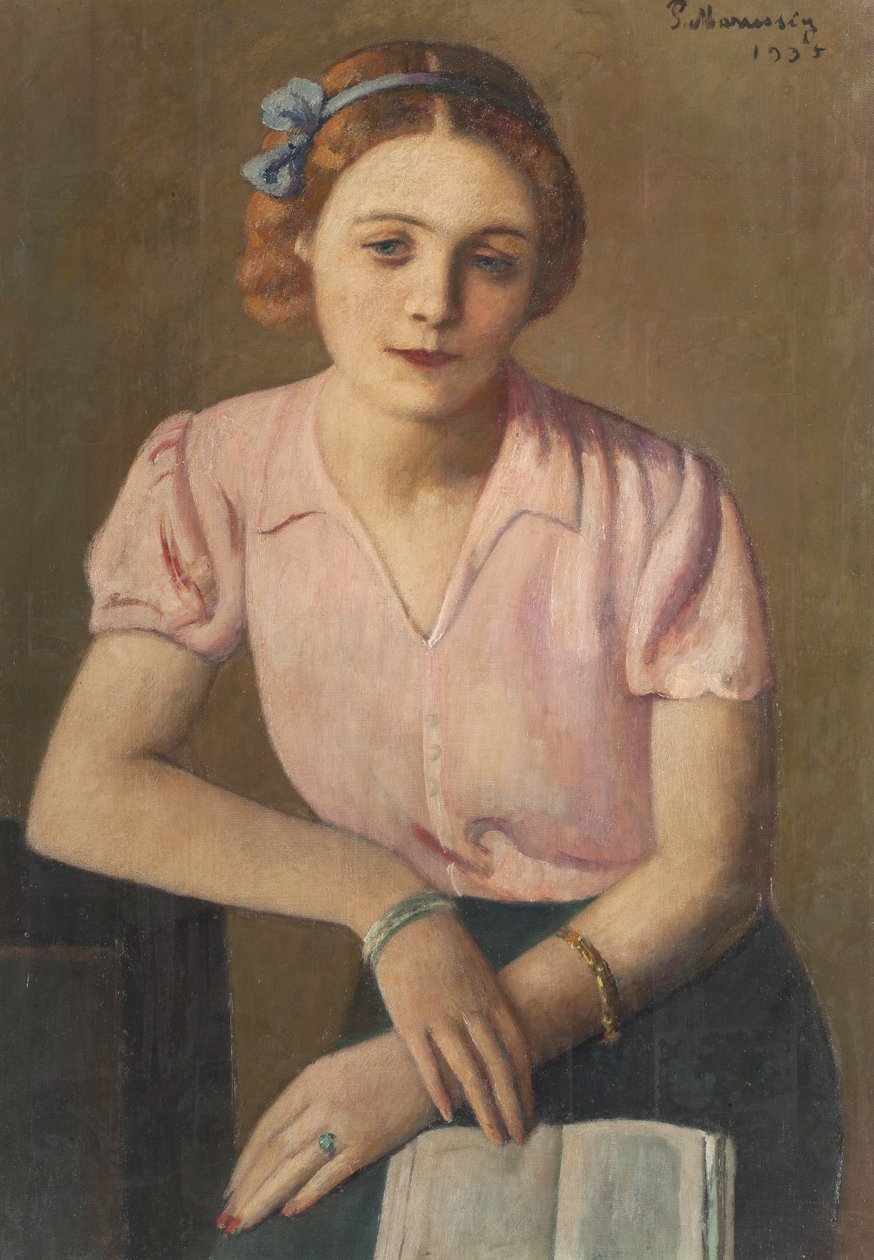 Le lecteur, 1935 - Pietro Marussig