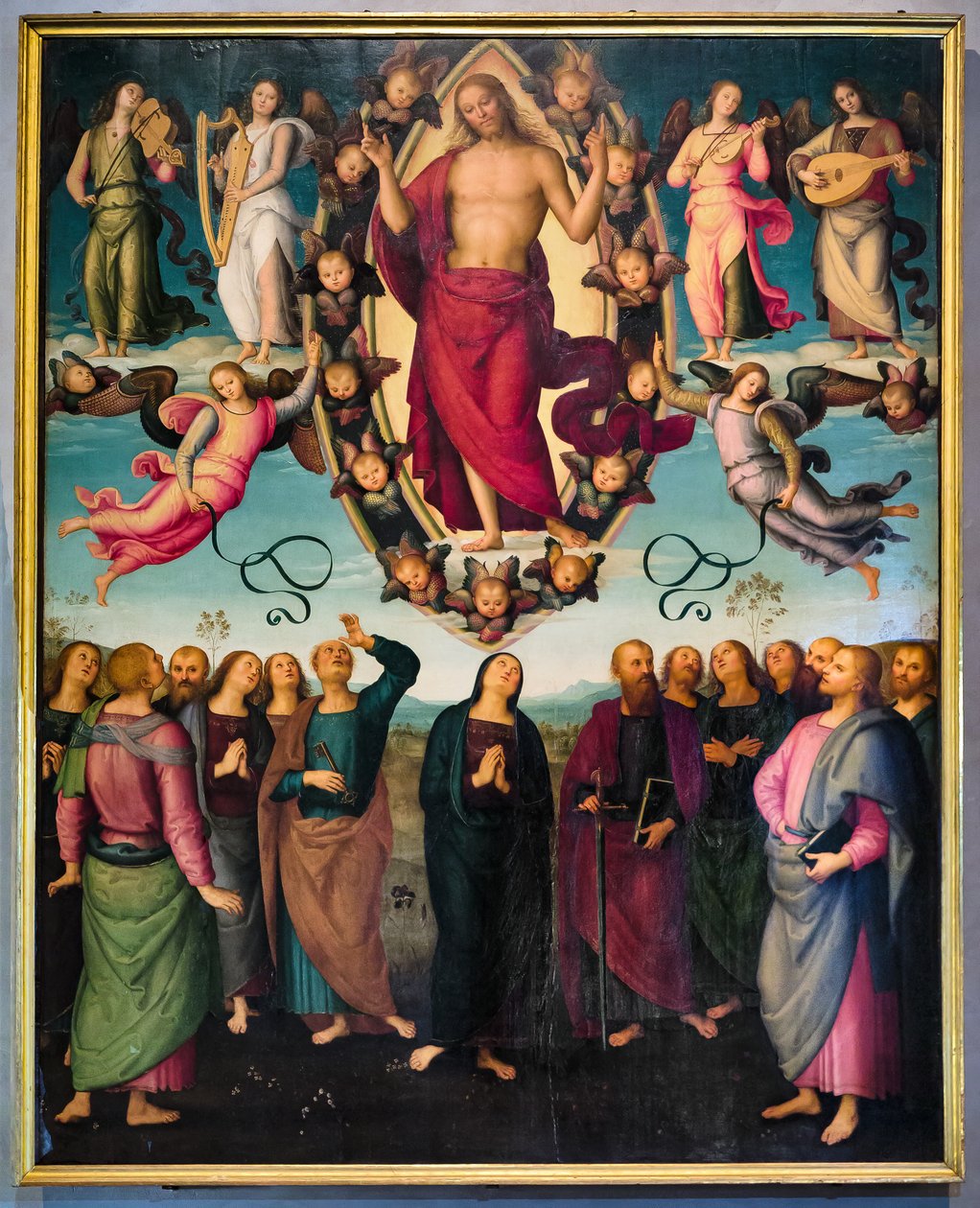 Ascension du Christ - Pietro Perugino