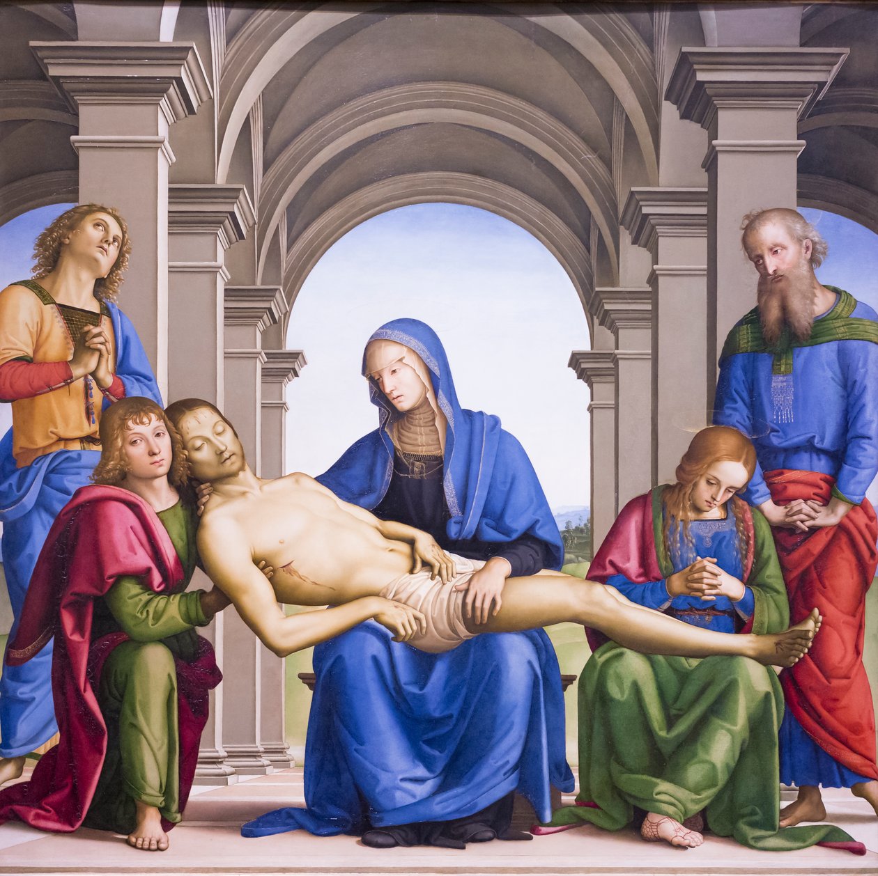 Pietà - Pietro Perugino