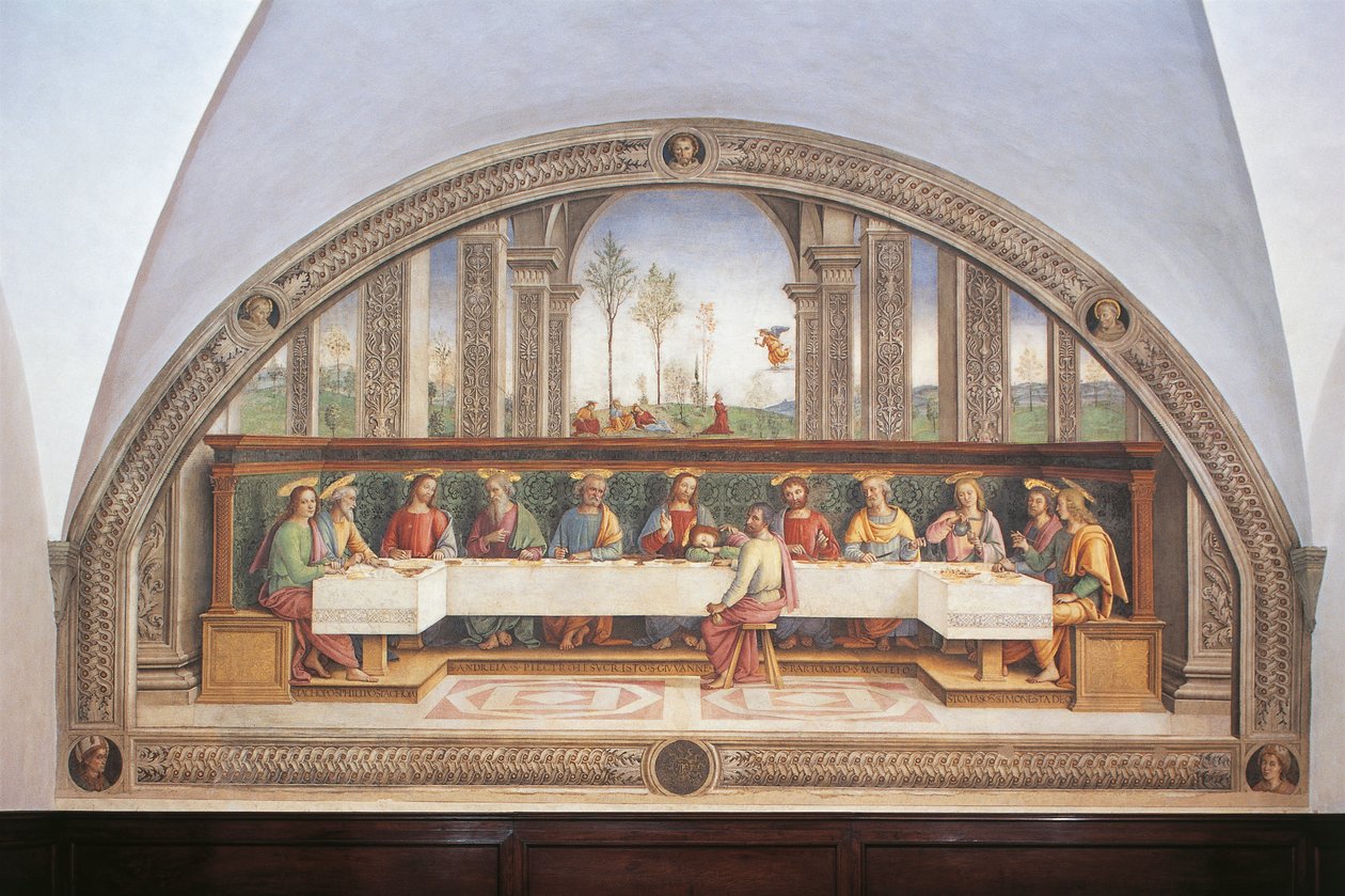 La Cène - Pietro Perugino
